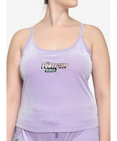 The Powerpuff Lavender Velour Girls Cami Plus Size $6.60 Cami