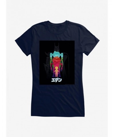 Eden Robot Silhouettes Logo Girls T-Shirt $12.20 T-Shirts