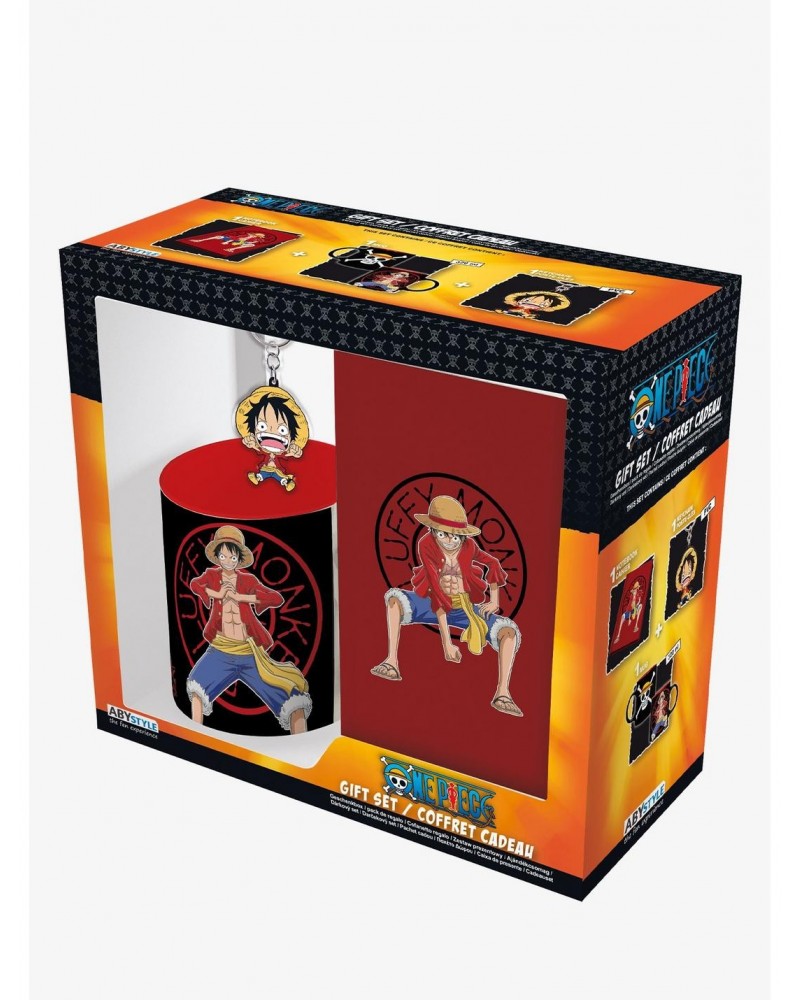 One Piece Luffy D. Monkey 3 Pc Gift Set $11.52 Gift Set