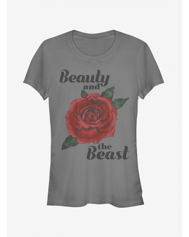 Disney Red Rose Girls T-Shirt $8.47 T-Shirts