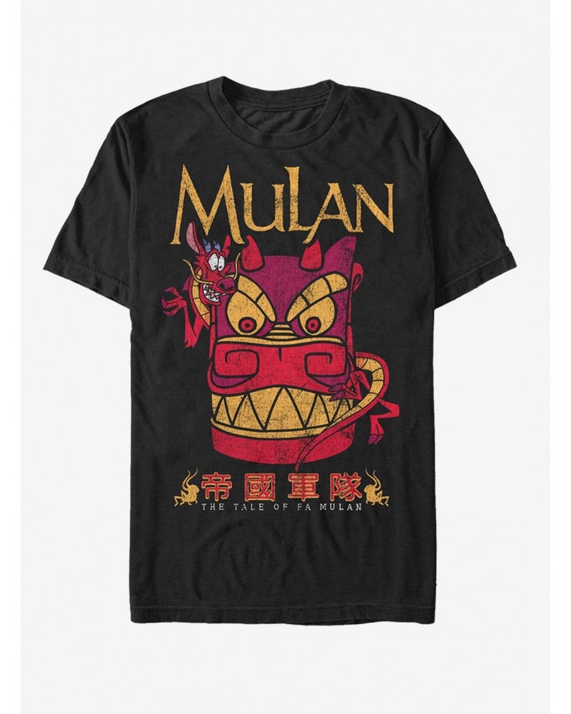 Disney Mushu Stone Dragon T-Shirt $8.03 T-Shirts