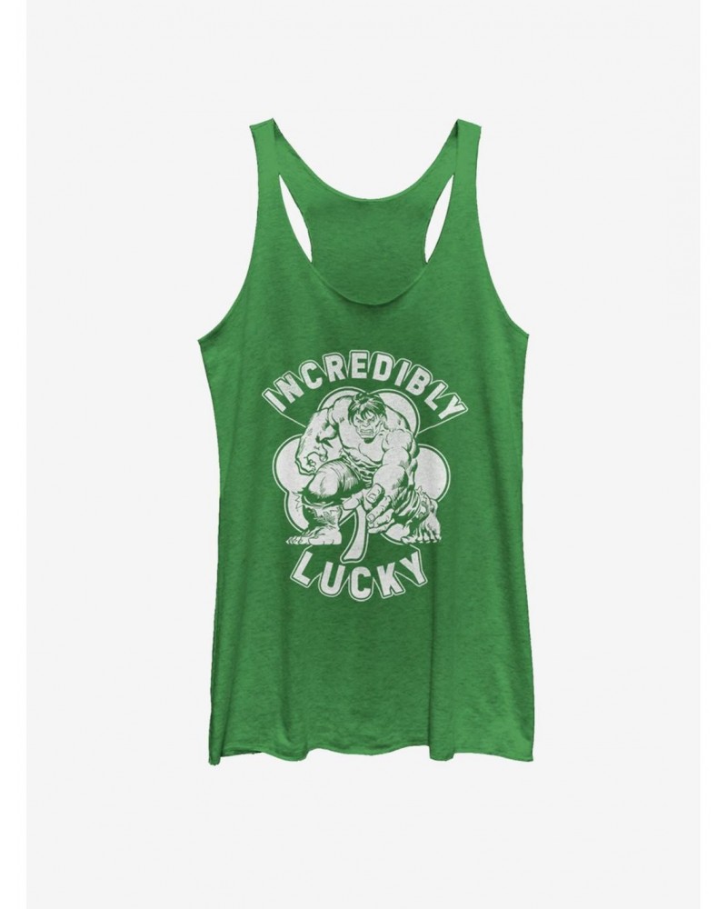 Marvel Hulk Lucky Hulk Girls Tank $6.63 Tanks