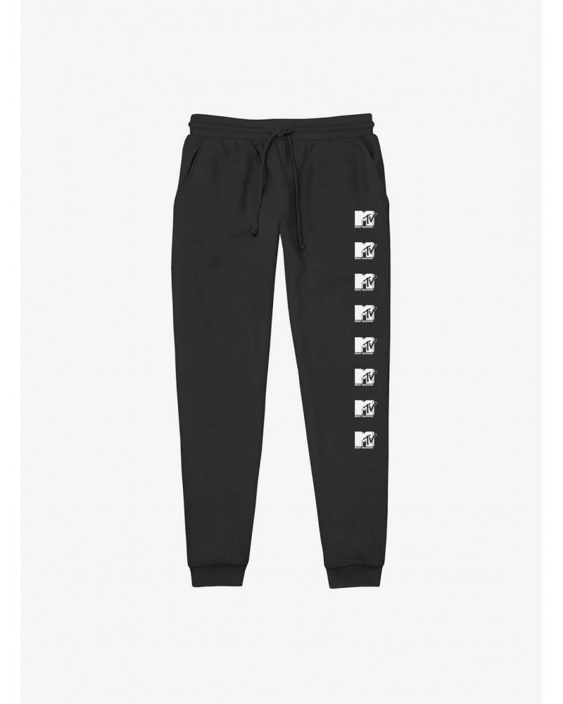 MTV Logo Repeat Jogger Sweatpants $9.90 Sweatpants