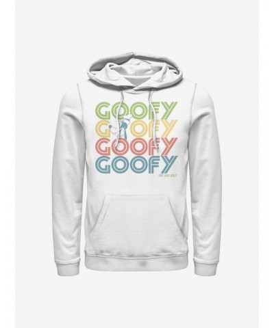 Disney Goofy Retro Stack Goofy Hoodie $16.52 Hoodies