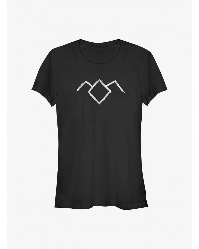 Twin Peaks Symbols Girls T-Shirt $6.63 T-Shirts