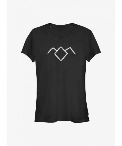 Twin Peaks Symbols Girls T-Shirt $6.63 T-Shirts