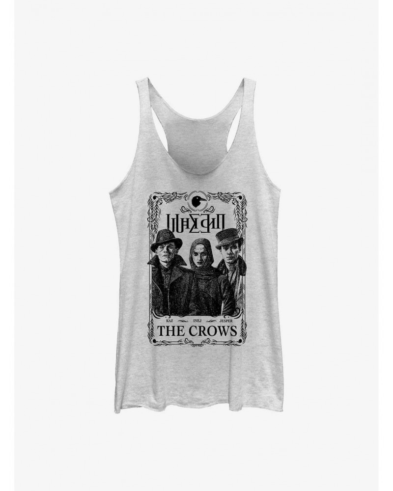 Shadow and Bone The Crows Kaz, Inej & Jesper Girls Tank $8.50 Tanks