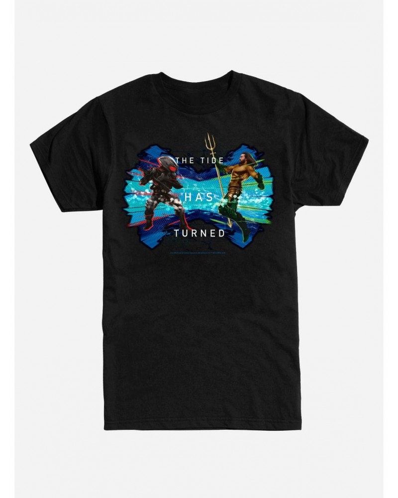 DC Comics Aquaman The Tide Has Turned T-Shirt $8.99 T-Shirts