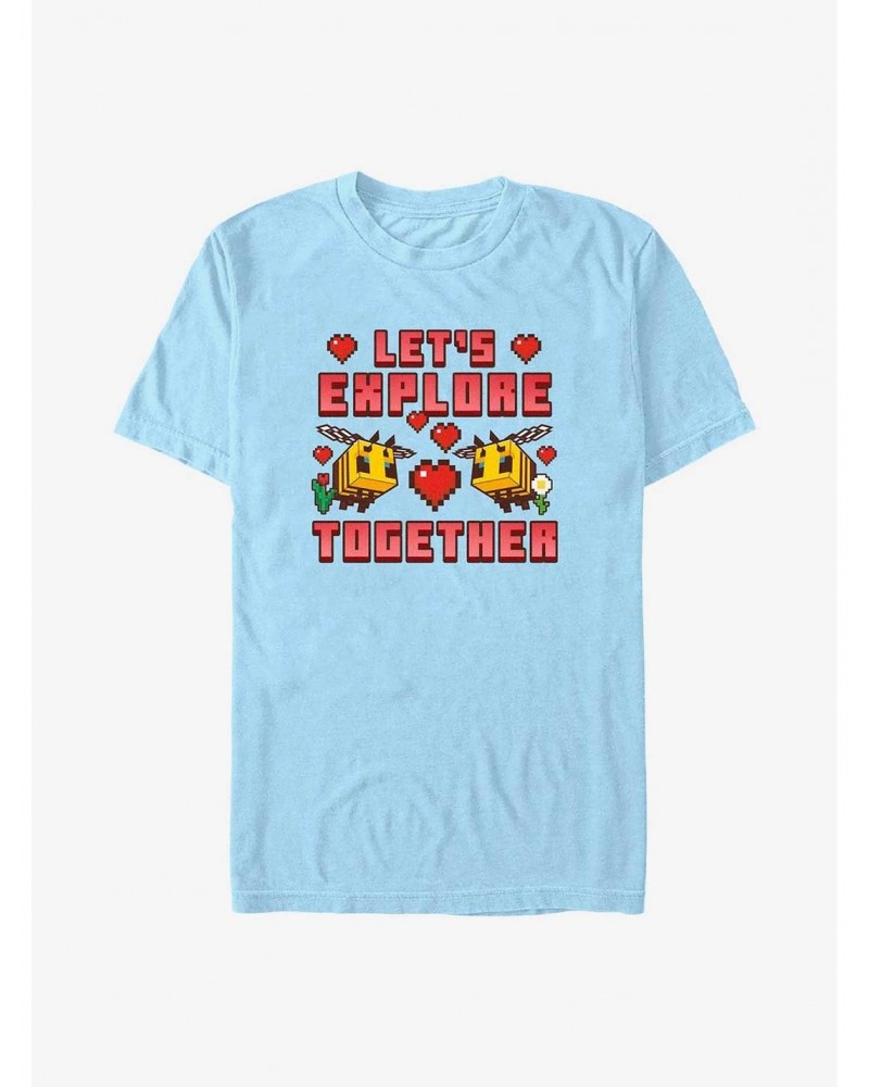 Minecraft Bee Mine T-Shirt $6.31 T-Shirts