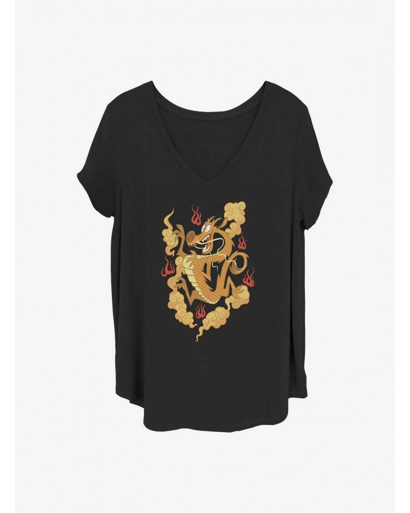 Disney Mulan Golden Mushu Girls T-Shirt Plus Size $11.33 T-Shirts