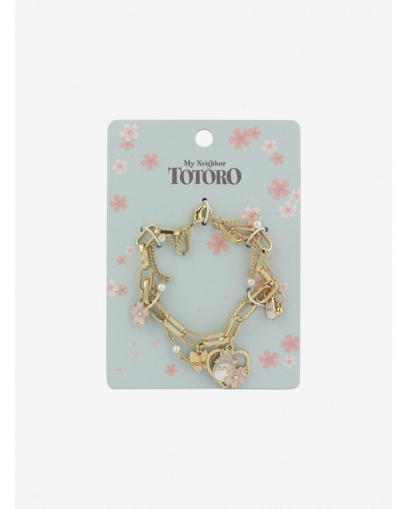 Studio Ghibli My Neighbor Totoro Sakura Icon Bracelet $4.36 Bracelets