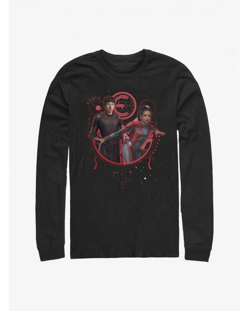 Marvel Eternals Druig And Makkari Duo Long-Sleeve T-Shirt $8.69 T-Shirts