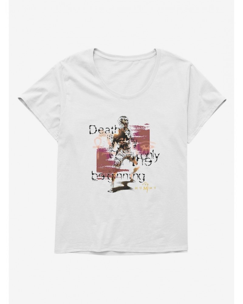 The Mummy Death Is Only The Beginning Girls T-Shirt Plus Size $10.76 T-Shirts