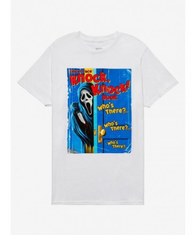 Scream Ghost Face Knock Knock T-Shirt $9.56 T-Shirts