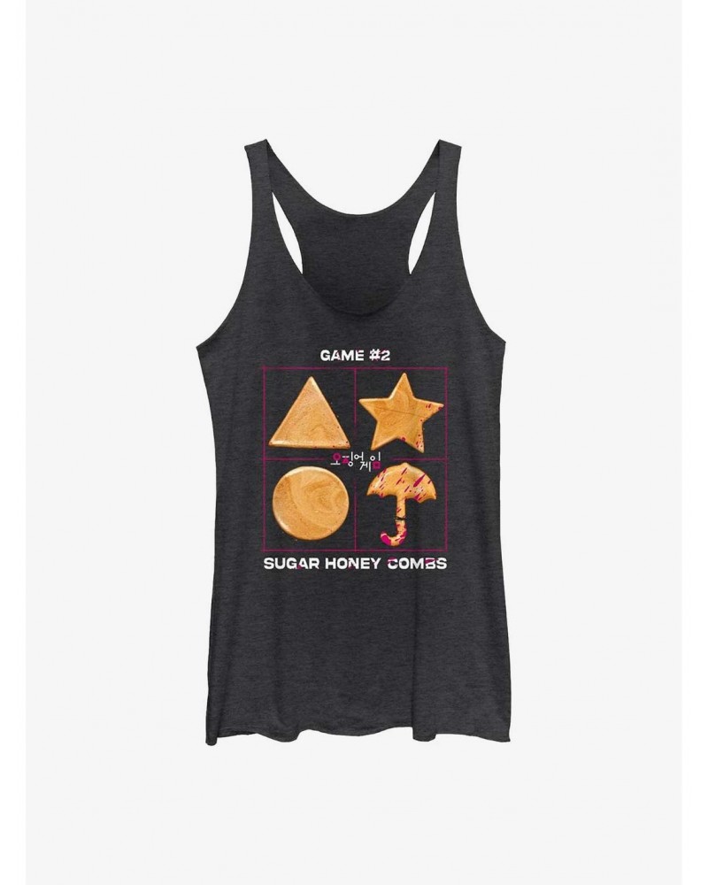 Squid Game Broken Umbrella Girls Tank $6.84 Tanks