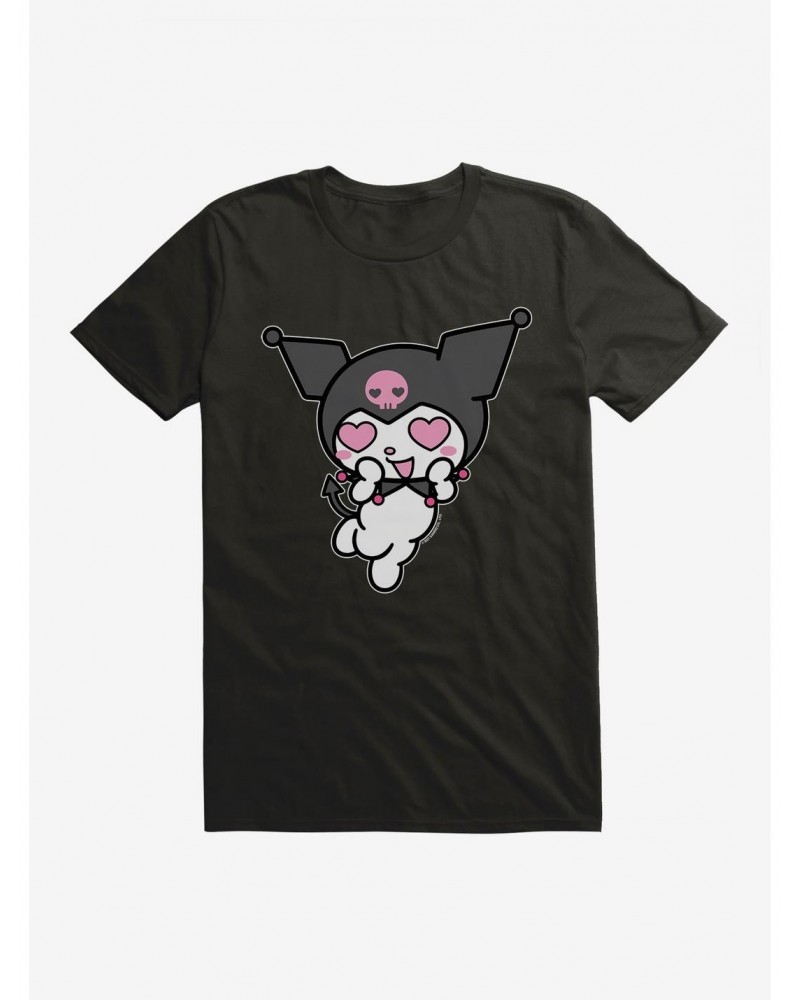 Kuromi Heart Eyes T-Shirt $8.99 T-Shirts