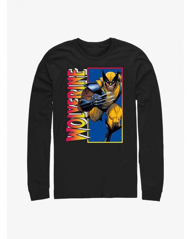 Marvel Wolverine Classic Wolverine Long-Sleeve T-Shirt $10.26 T-Shirts