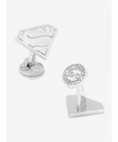 DC Comics Superman Sterling Silver Superman Shield Cufflinks $129.20 Cufflinks