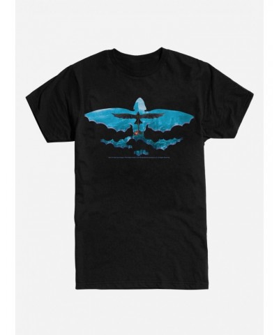 How To Train Your Dragon Dragon Outline T-Shirt $6.88 T-Shirts