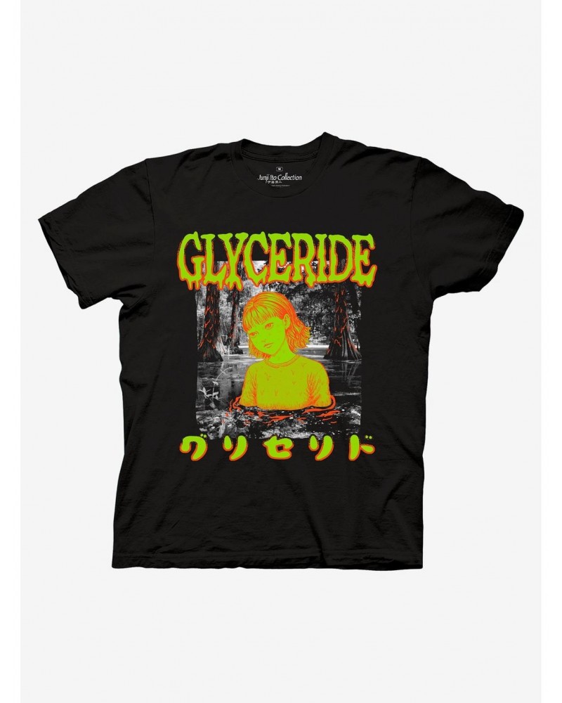 Junji Ito Glyceride Tonal T-Shirt $7.46 T-Shirts