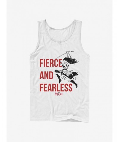 Disney Mulan Fierce And Fearless Tank $7.17 Tanks