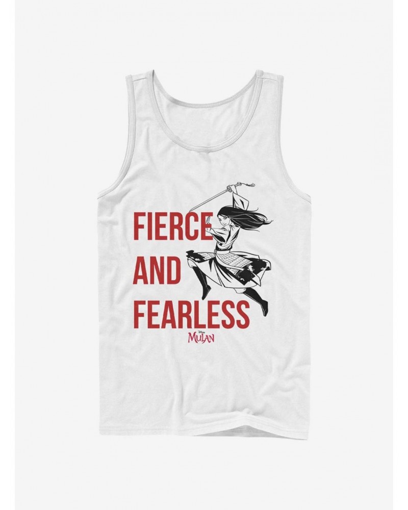 Disney Mulan Fierce And Fearless Tank $7.17 Tanks