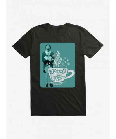 Elf World's Best Coffee T-Shirt $11.23 T-Shirts