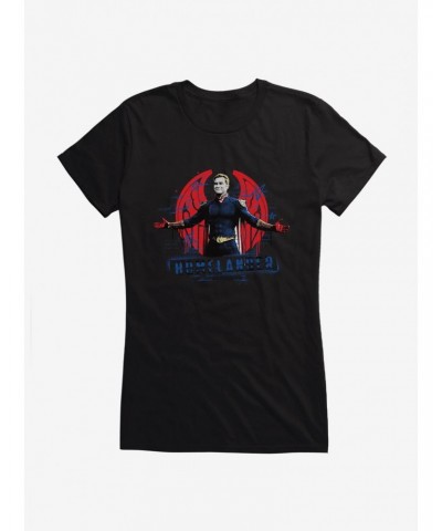 The Boys Homelander Girls T-Shirt $6.97 T-Shirts