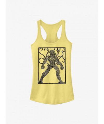 Marvel Eternals Kro Woodcut Girls Tank $9.76 Tanks