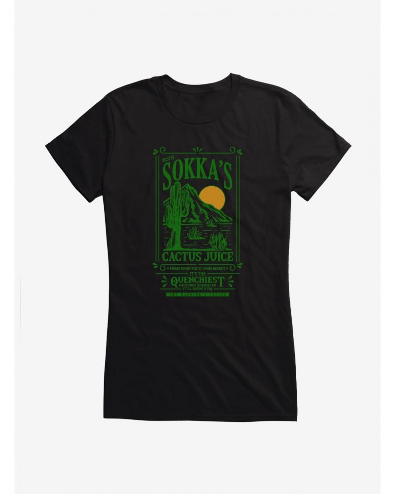 Avatar: The Last Airbender Cactus Juice Girls T-Shirt $7.17 T-Shirts