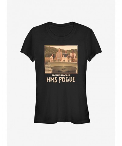 Outer Banks HMS Pogue Square Girls T-Shirt $5.40 T-Shirts