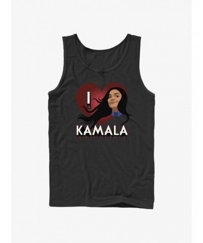 Marvel Ms. Marvel I Heart Kamala Tank $6.18 Tanks