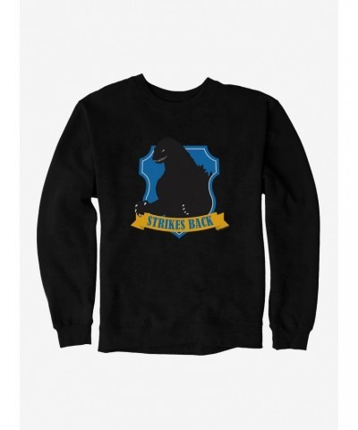 Godzilla Striking Sweatshirt $11.51 Sweatshirts