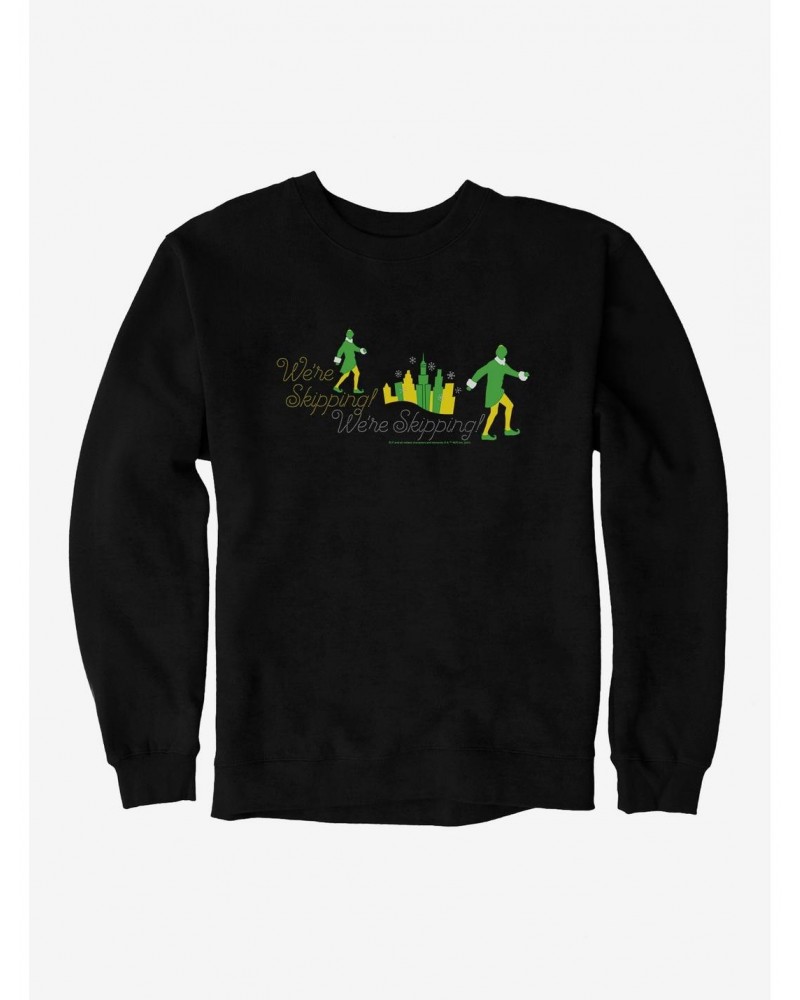 Elf We're Skipping Sweatshirt $12.55 Sweatshirts