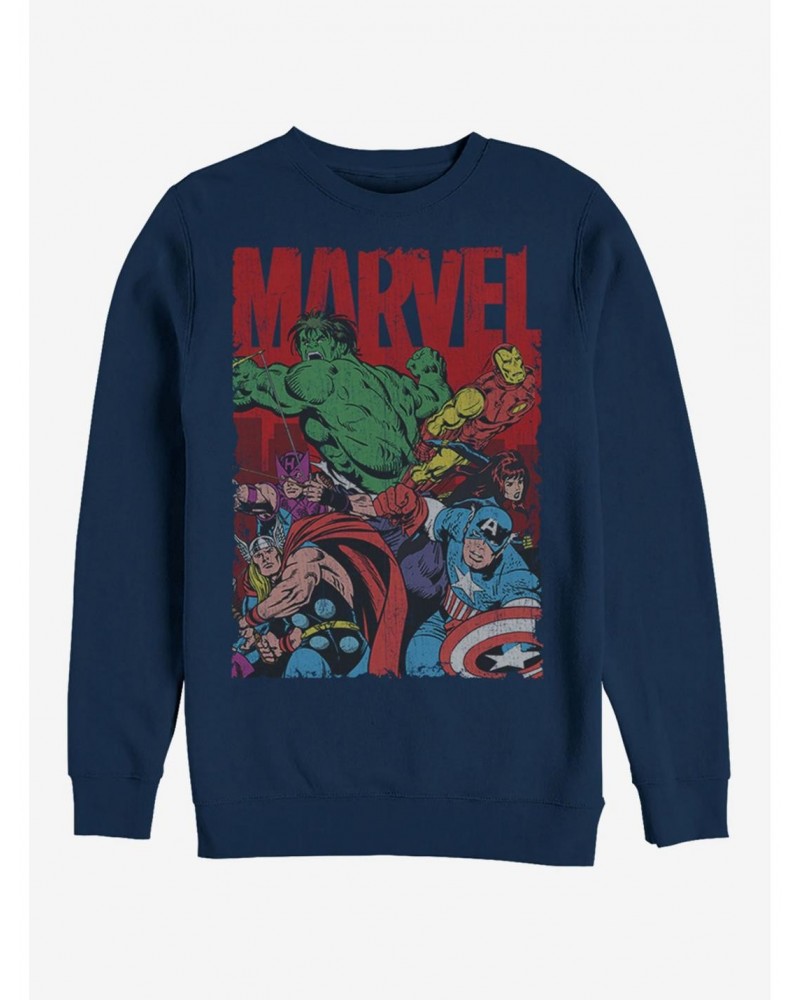 Marvel Avengers Team Sweatshirt $14.46 Sweatshirts