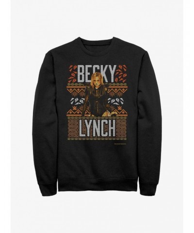 WWE Becky Lynch Ugly Christmas Sweatshirt $12.40 Sweatshirts