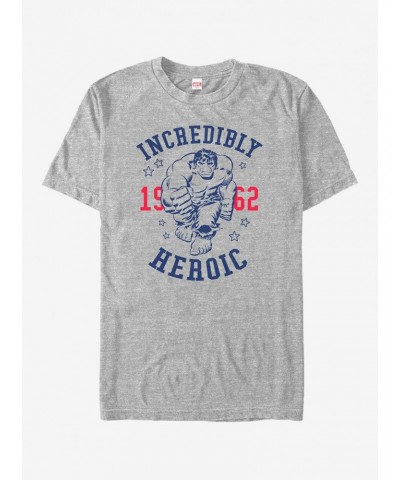 Marvel 4th of July Hulk Incredibly Heroic 1962 T-Shirt $7.65 T-Shirts