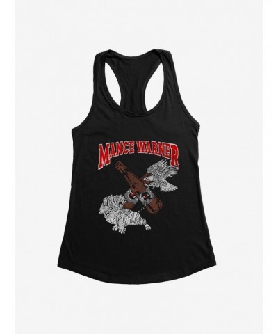 Major League Wrestling Mance Warner Broken Bottles Girls Tank $6.77 Tanks