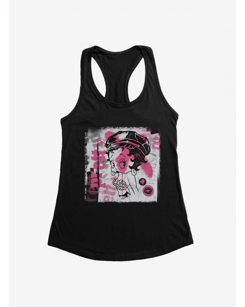 Betty Boop Graffiti Femme Punk Girls Tank $8.37 Tanks