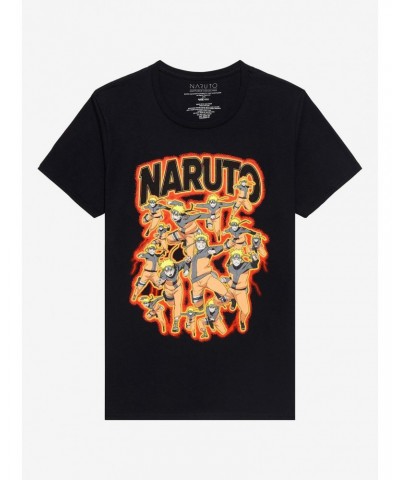 Naruto Shippuden Shadow Clone Jutsu T-Shirt $8.99 T-Shirts