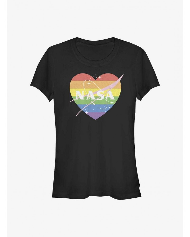 NASA Pastel Flight Girls T-Shirt $6.18 T-Shirts