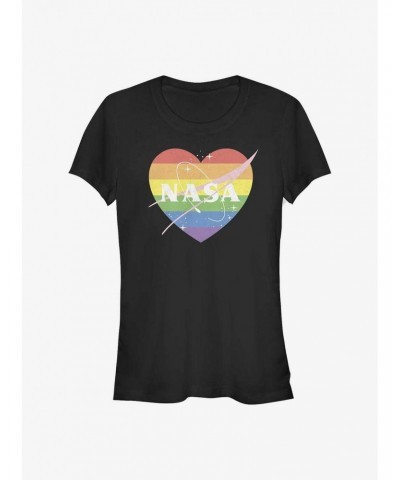 NASA Pastel Flight Girls T-Shirt $6.18 T-Shirts