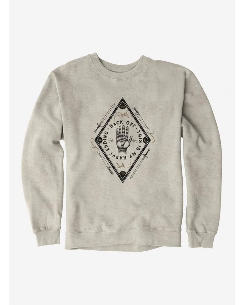 The School For Good And Evil Back Off Sweatshirt $10.63 Sweatshirts