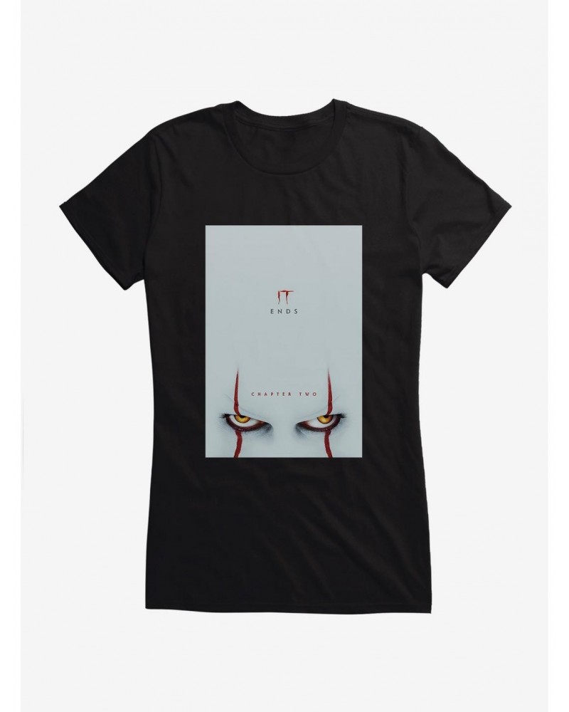 IT Chapter Two It Ends Eyes Poster Girls T-Shirt $8.37 T-Shirts