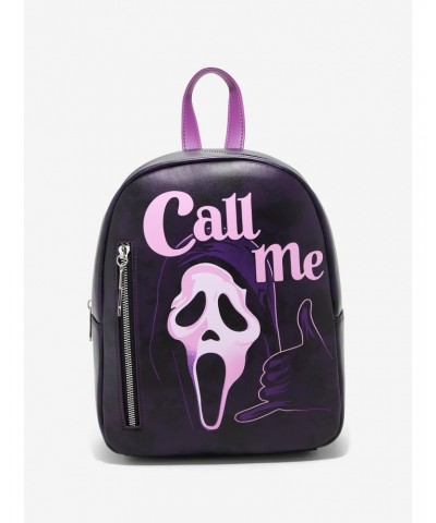 Scream Ghost Face Call Me Mini Backpack $20.46 Backpacks