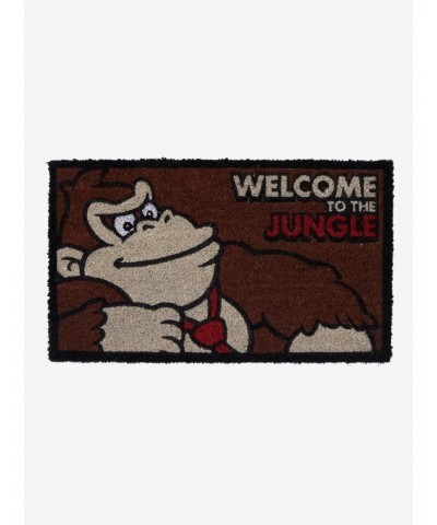 Donkey Kong Welcome To The Jungle Doormat $10.86 Doormats