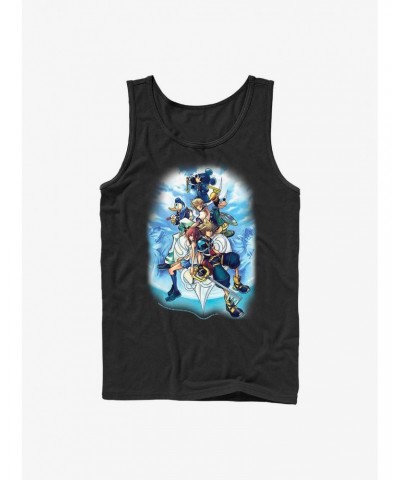 Disney Kingdom Hearts Sky Group Tank $7.77 Tanks