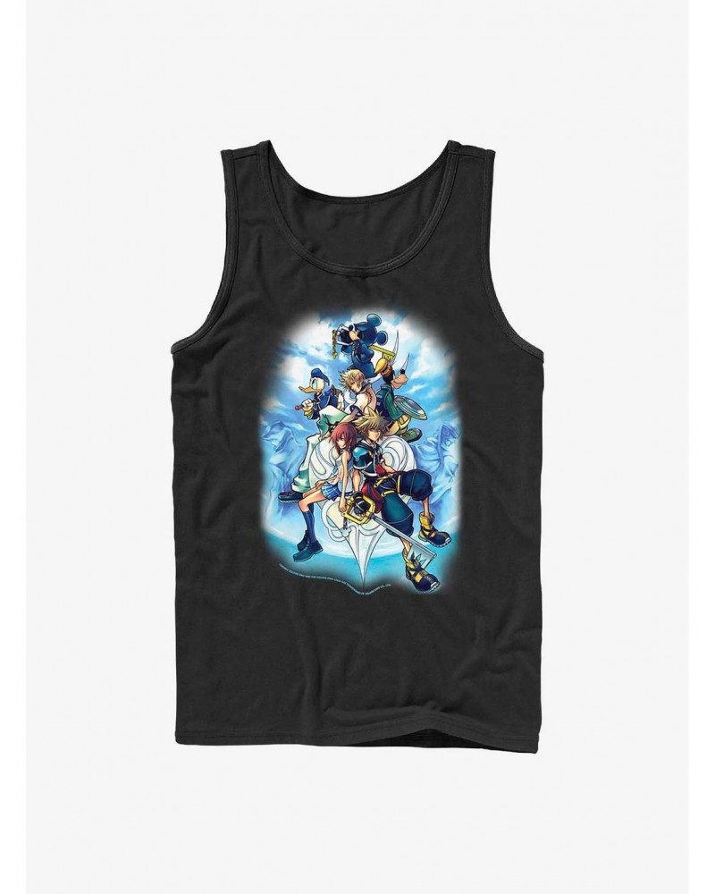 Disney Kingdom Hearts Sky Group Tank $7.77 Tanks