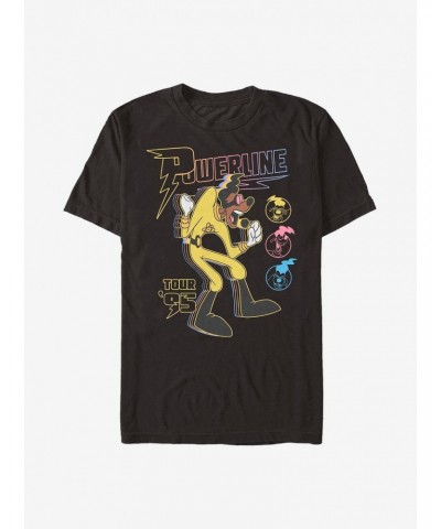 Disney A Goofy Movie Powerline Tour T-Shirt $8.22 T-Shirts