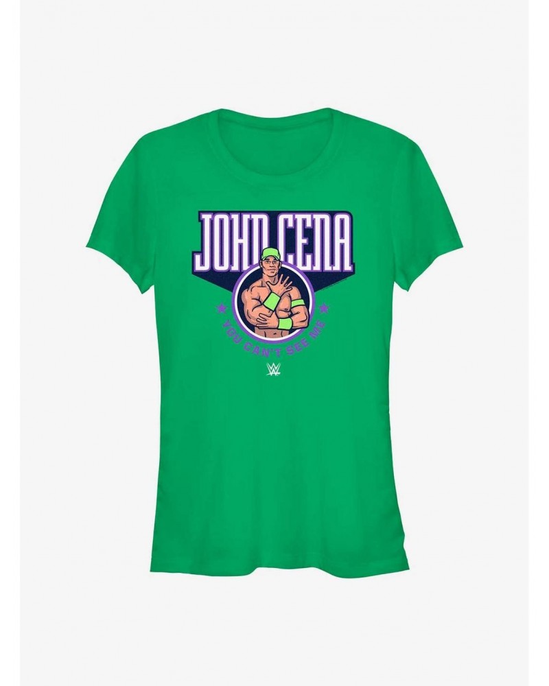 WWE John Cena You Can't See Me Icon Girls T-Shirt $8.96 T-Shirts